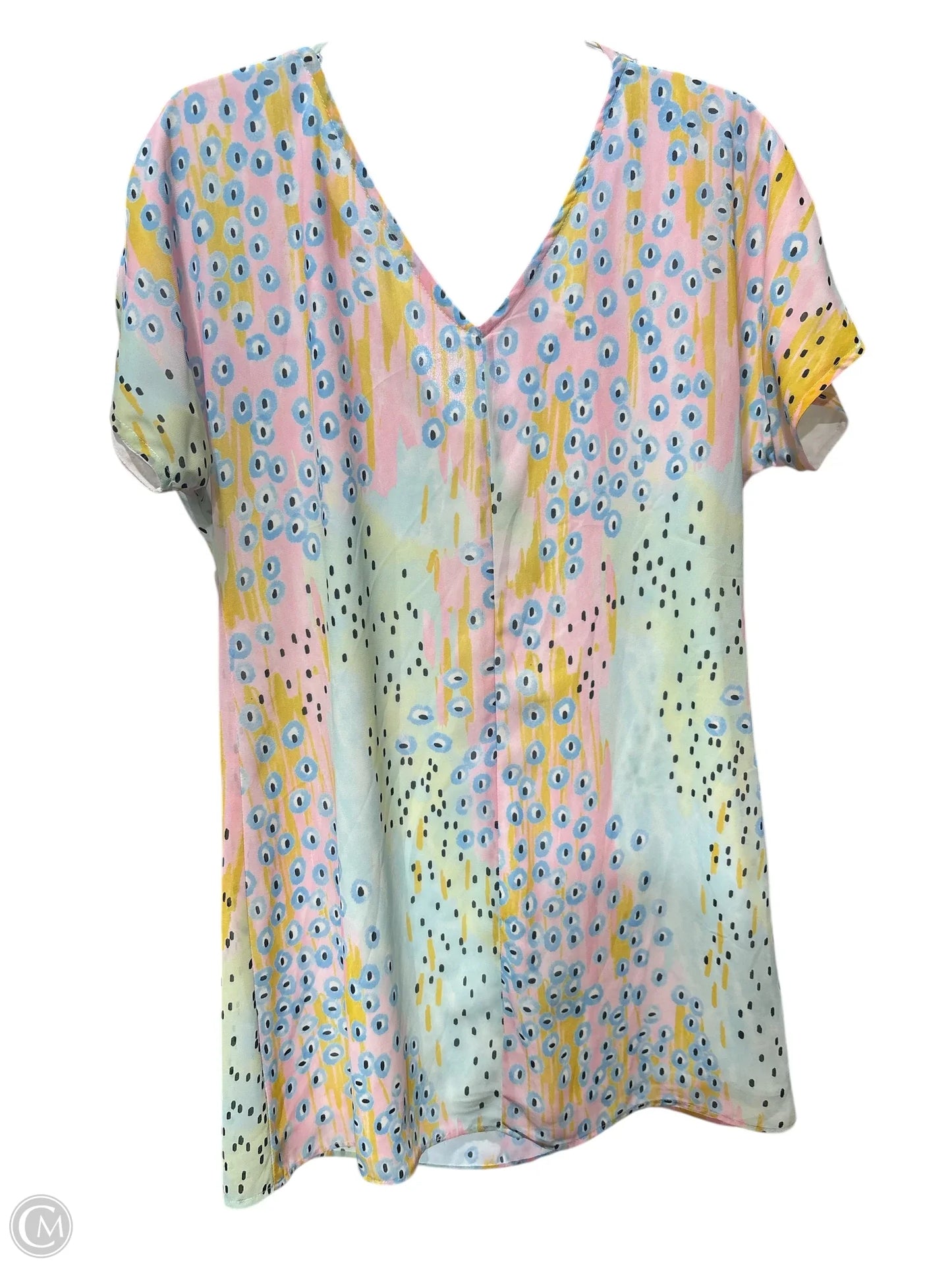 Dress Casual Midi By Clothes Mentor In Multi-colored, Size: S