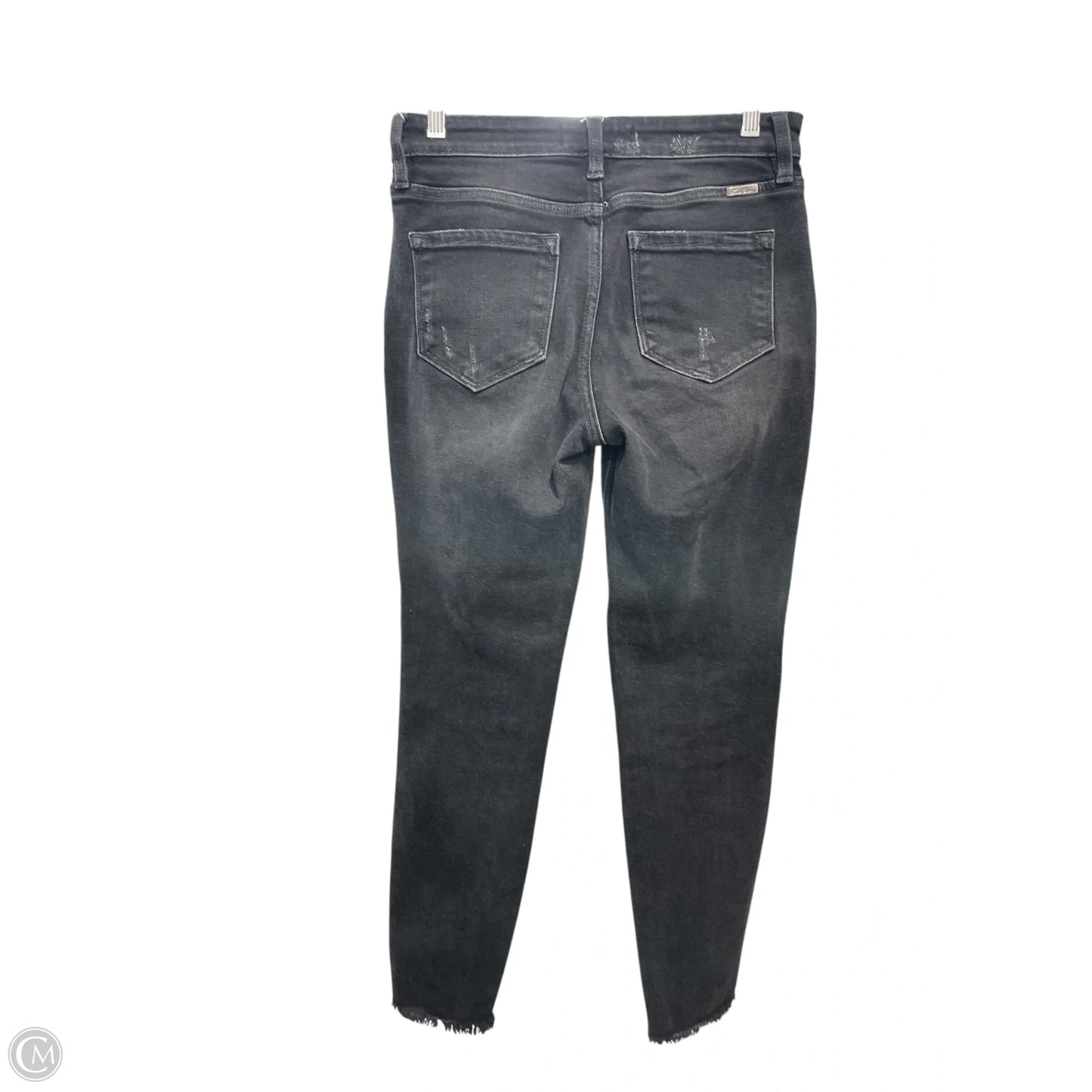 Jeans Skinny By Kancan In Black Denim, Size: M