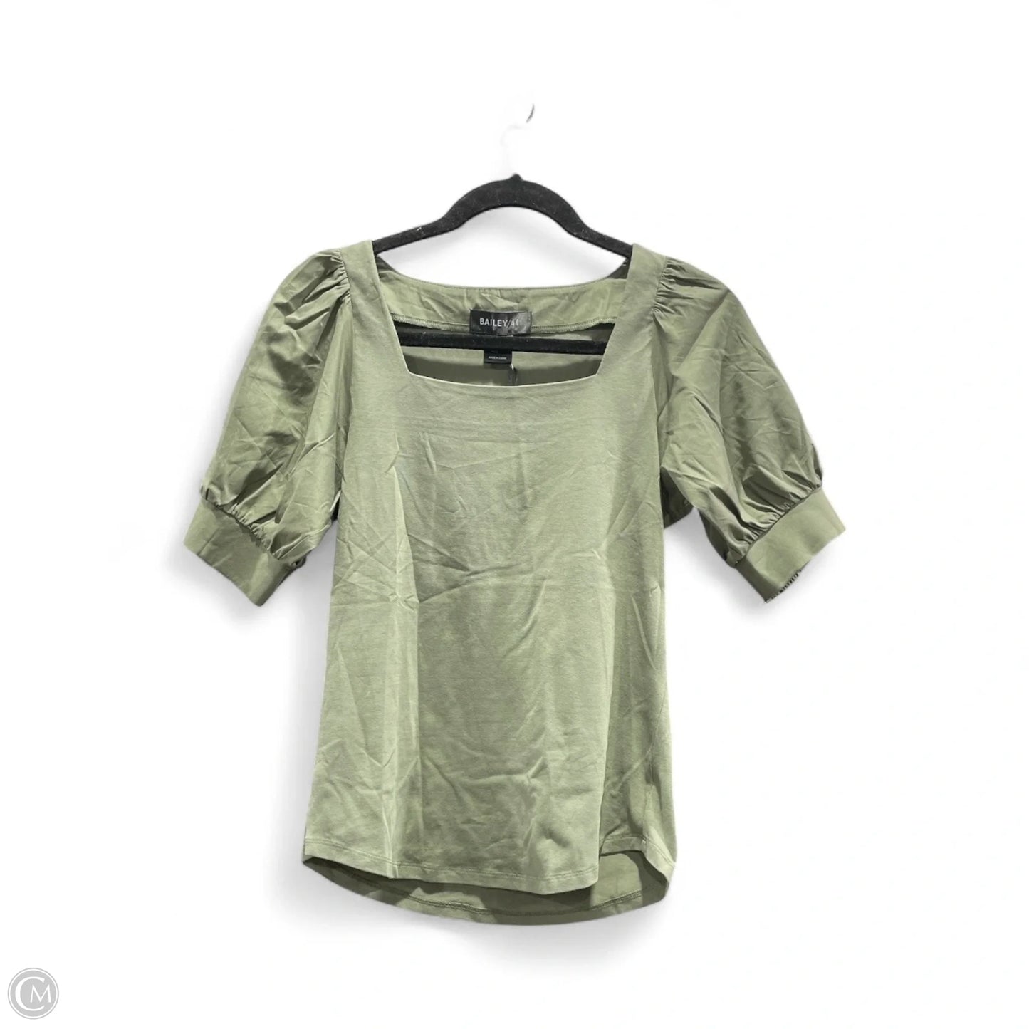 Top Short Sleeve By Bailey 44 In Green, Size: S