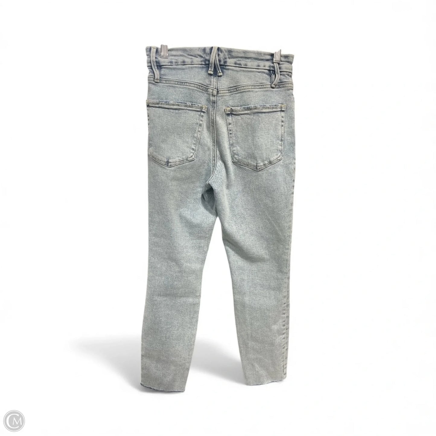 Jeans Skinny By Good American In Blue Denim, Size: 2