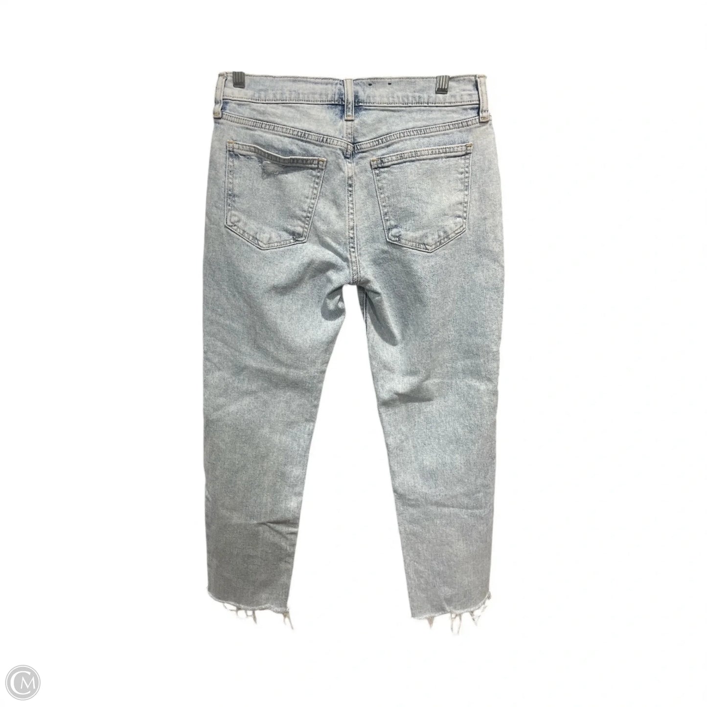 Jeans Cropped By Gap In Blue Denim, Size: 2