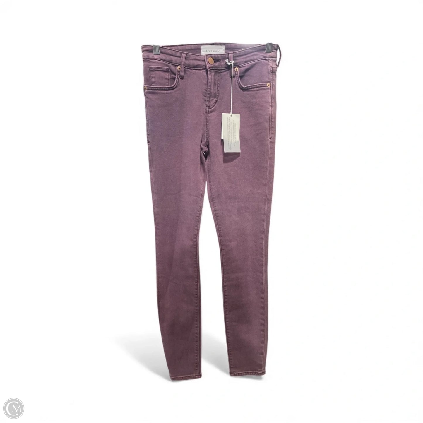 Jeans Skinny By Dear John In Purple Denim, Size: Xs
