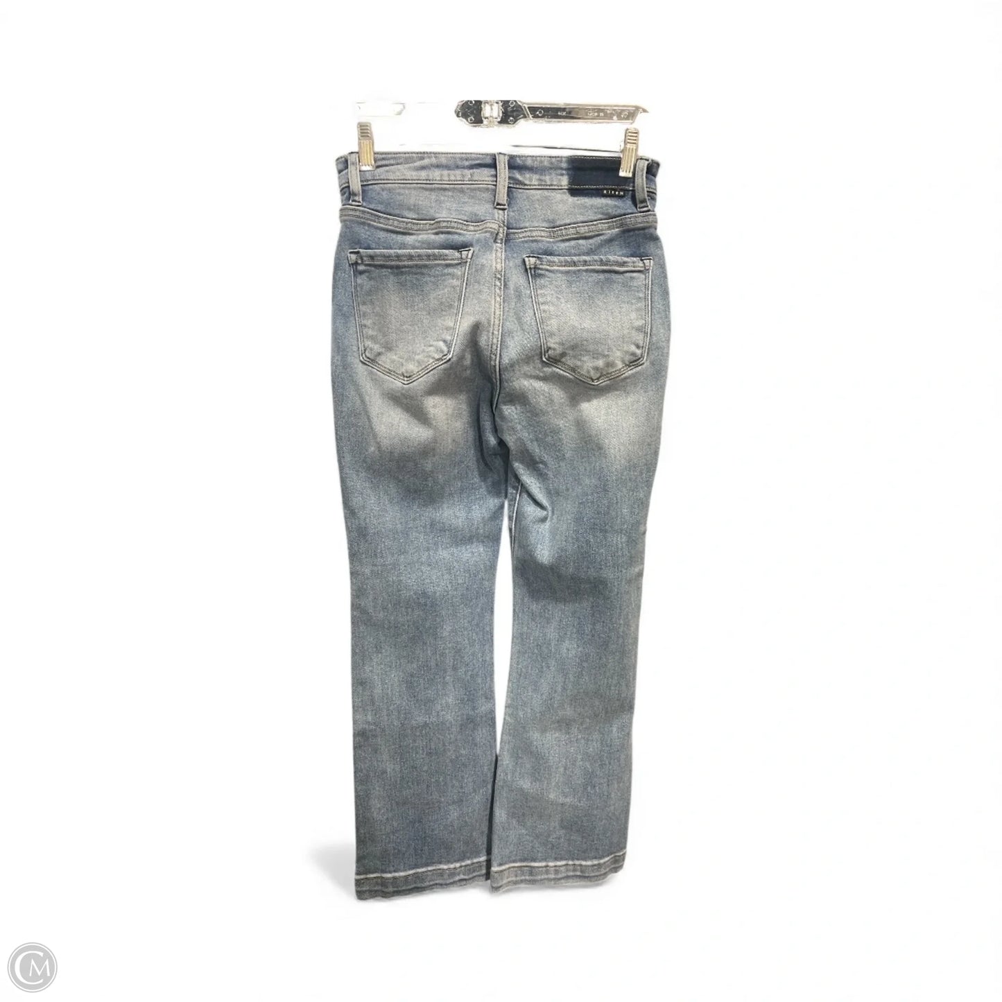 Jeans Flared By Risen In Blue Denim, Size: Xs