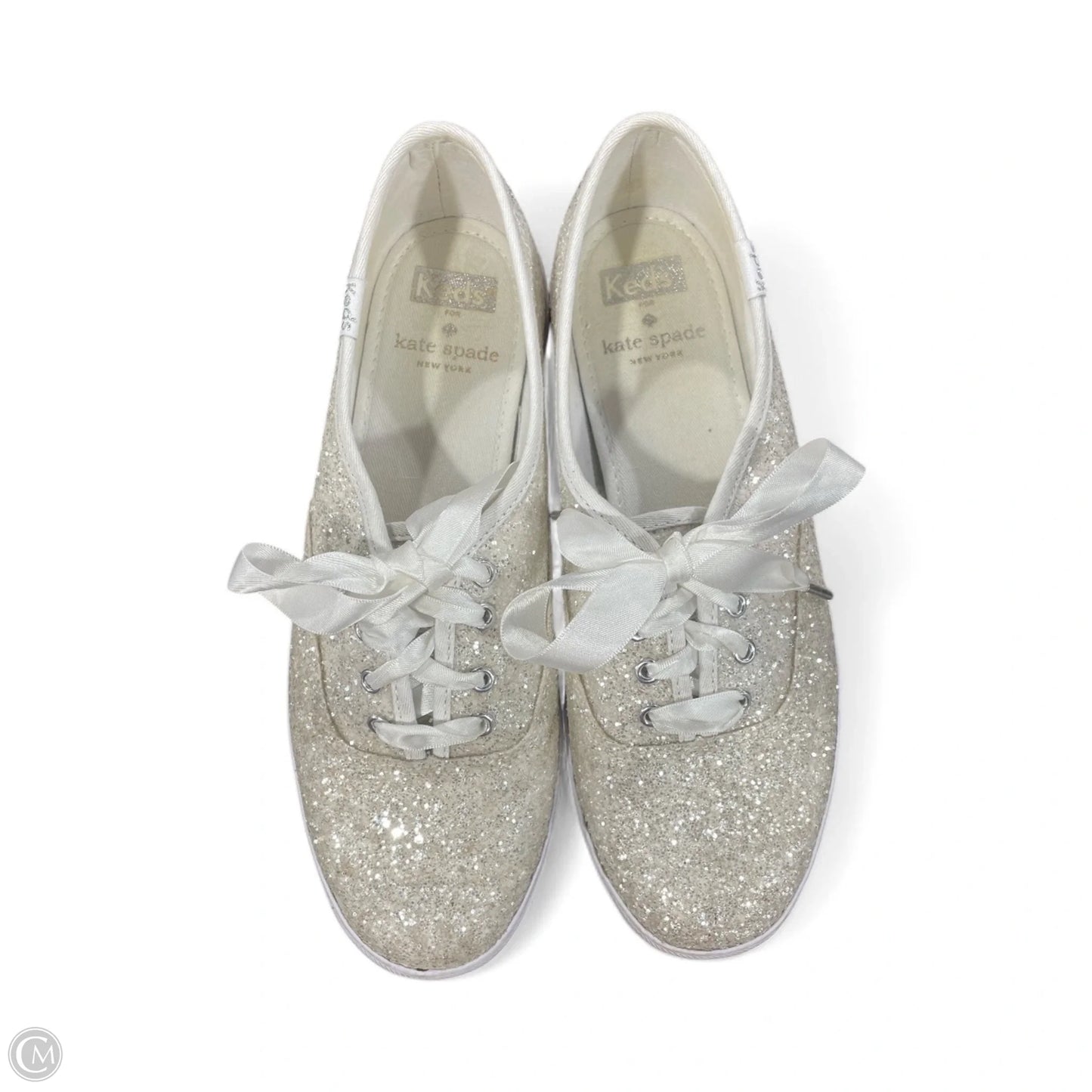 Shoes Designer By Kate Spade In Cream, Size: 7
