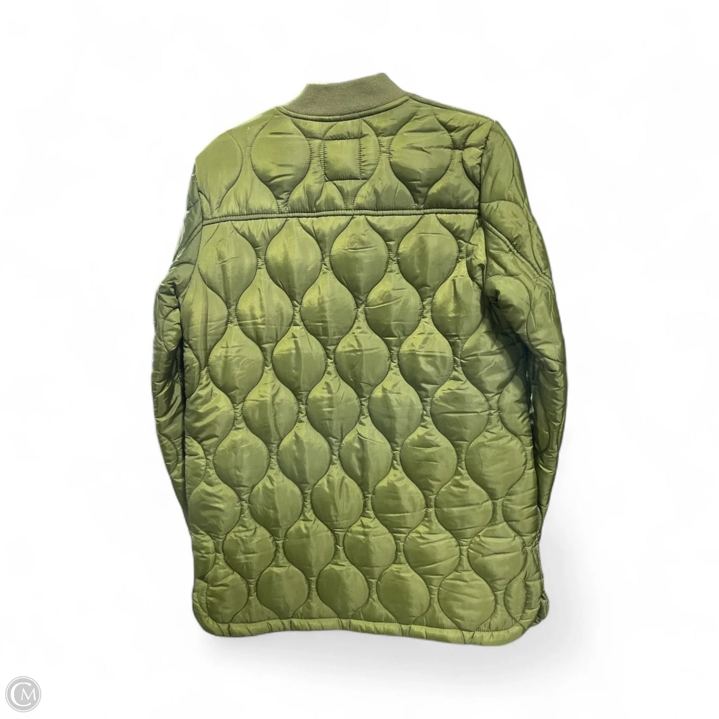 Coat Puffer & Quilted By Avec Les Filles In Green, Size: S