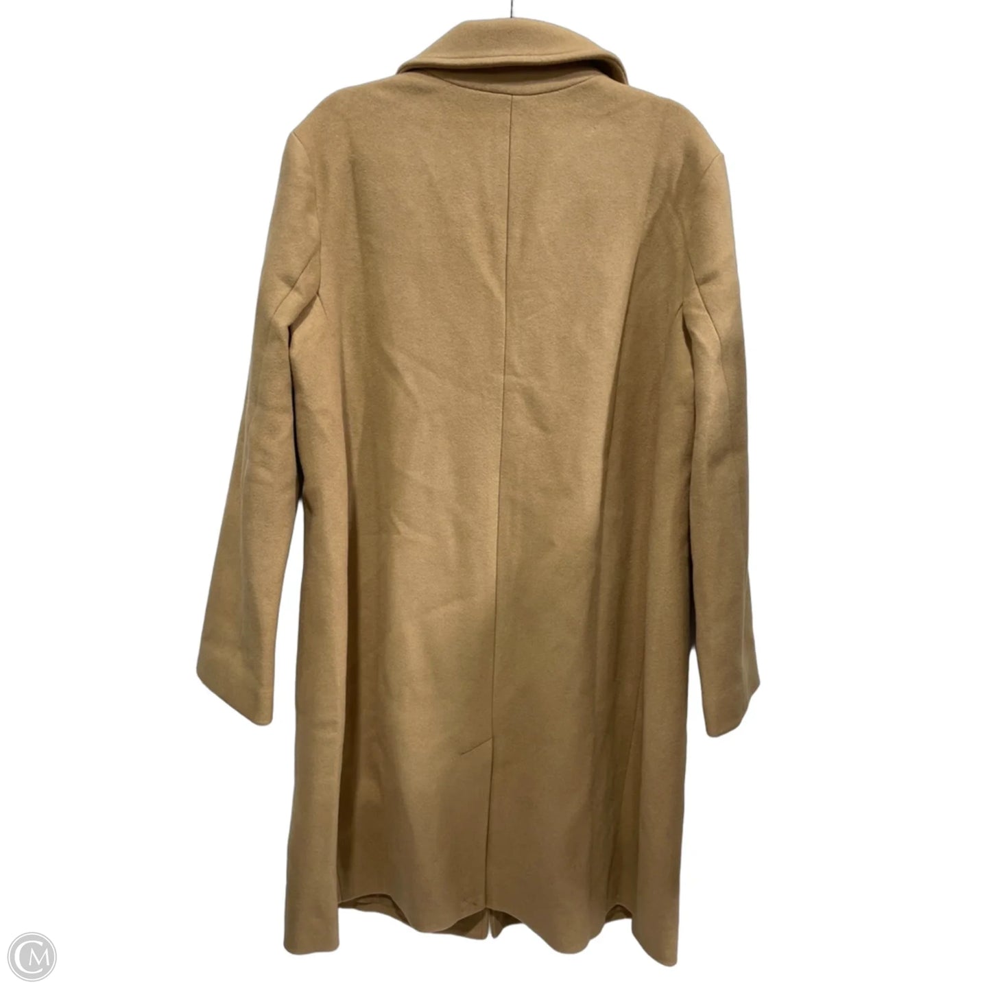 Coat Wool By Gap In Tan, Size: Xl