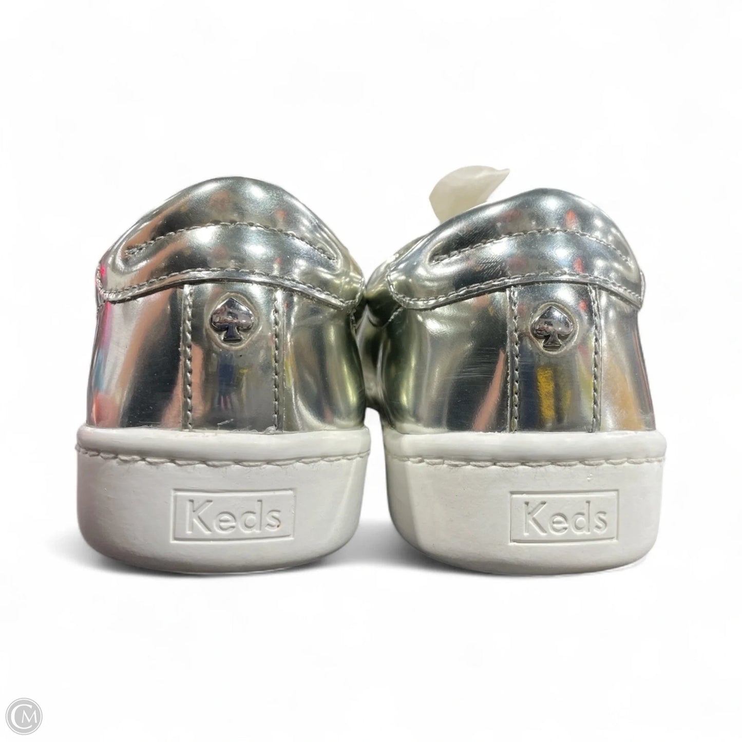 Shoes Designer By Kate Spade In Gold, Size: 8