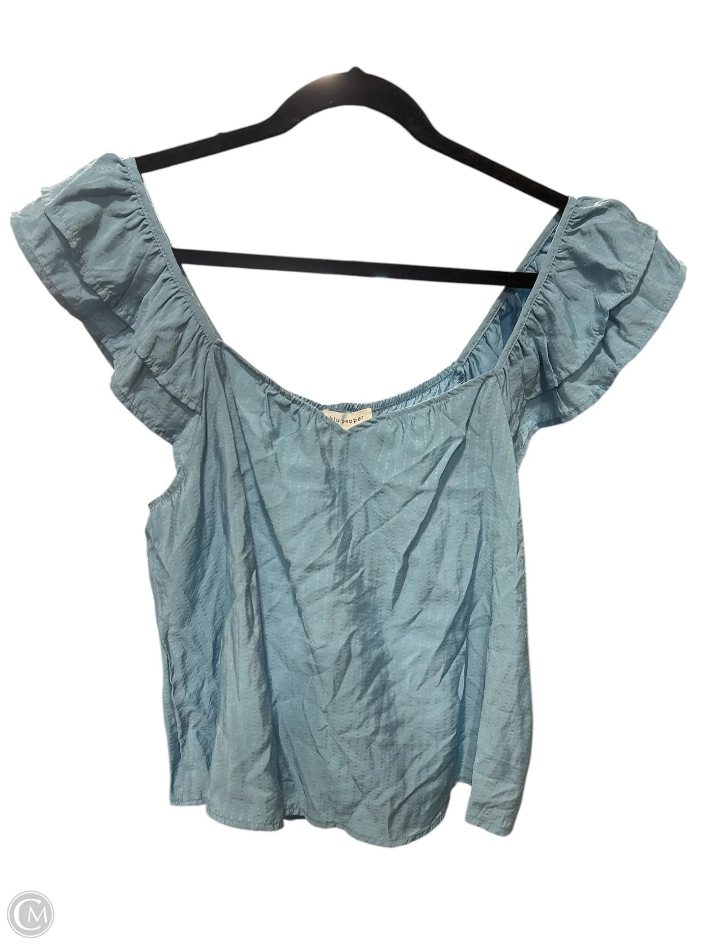 Blouse Sleeveless By Blu Pepper Size: L