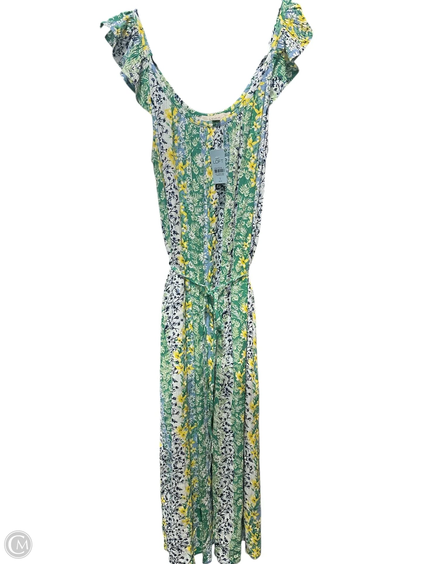 Dress Casual Maxi By Loft In Floral Print, Size: S