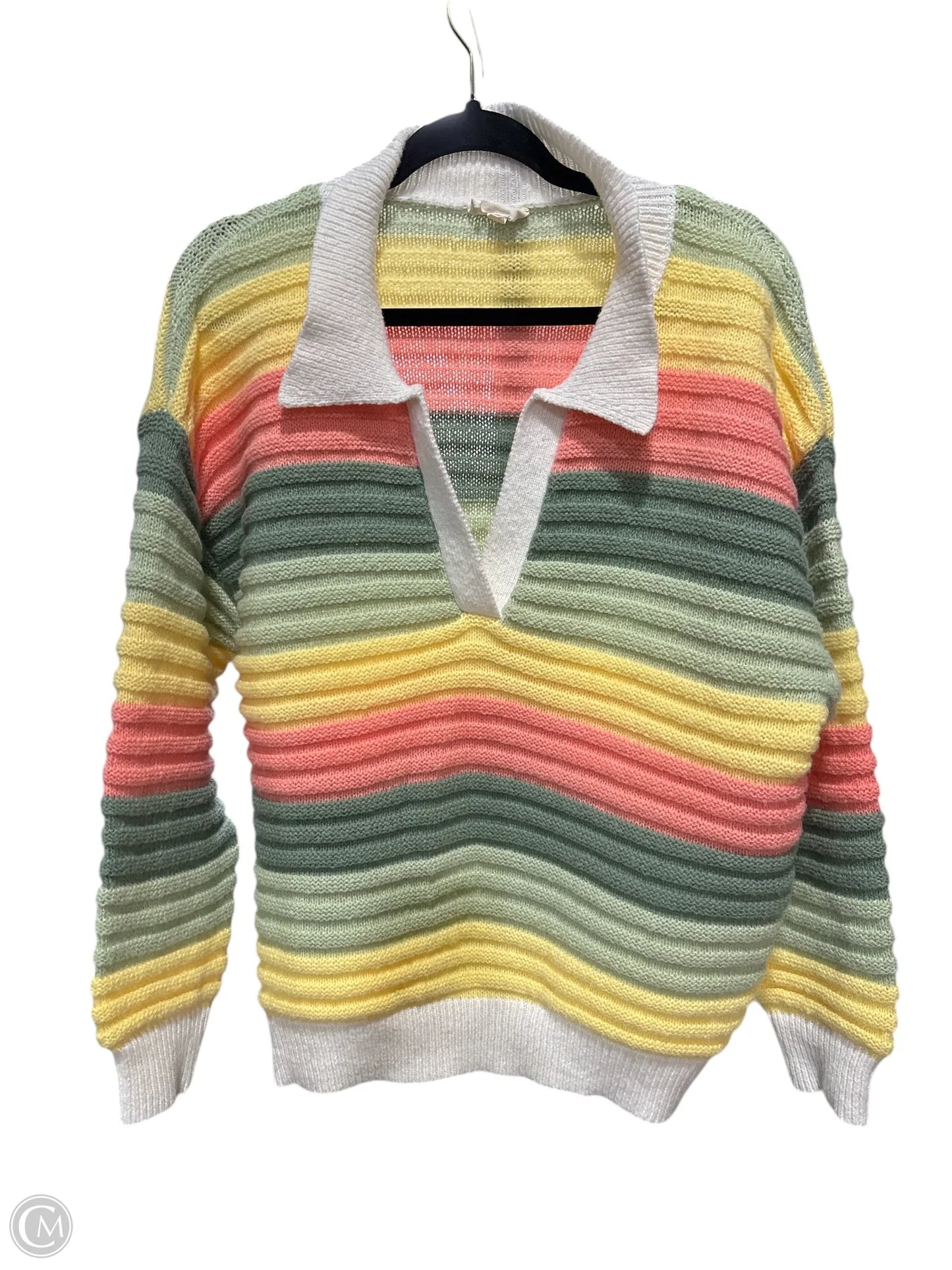Sweater By Bibi In Multi-colored, Size: L