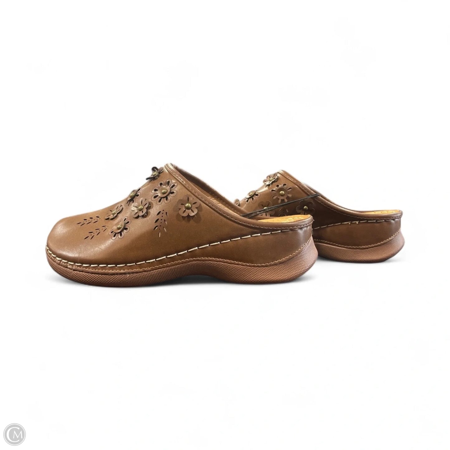 Shoes Flats By Clothes Mentor In Brown, Size: 7