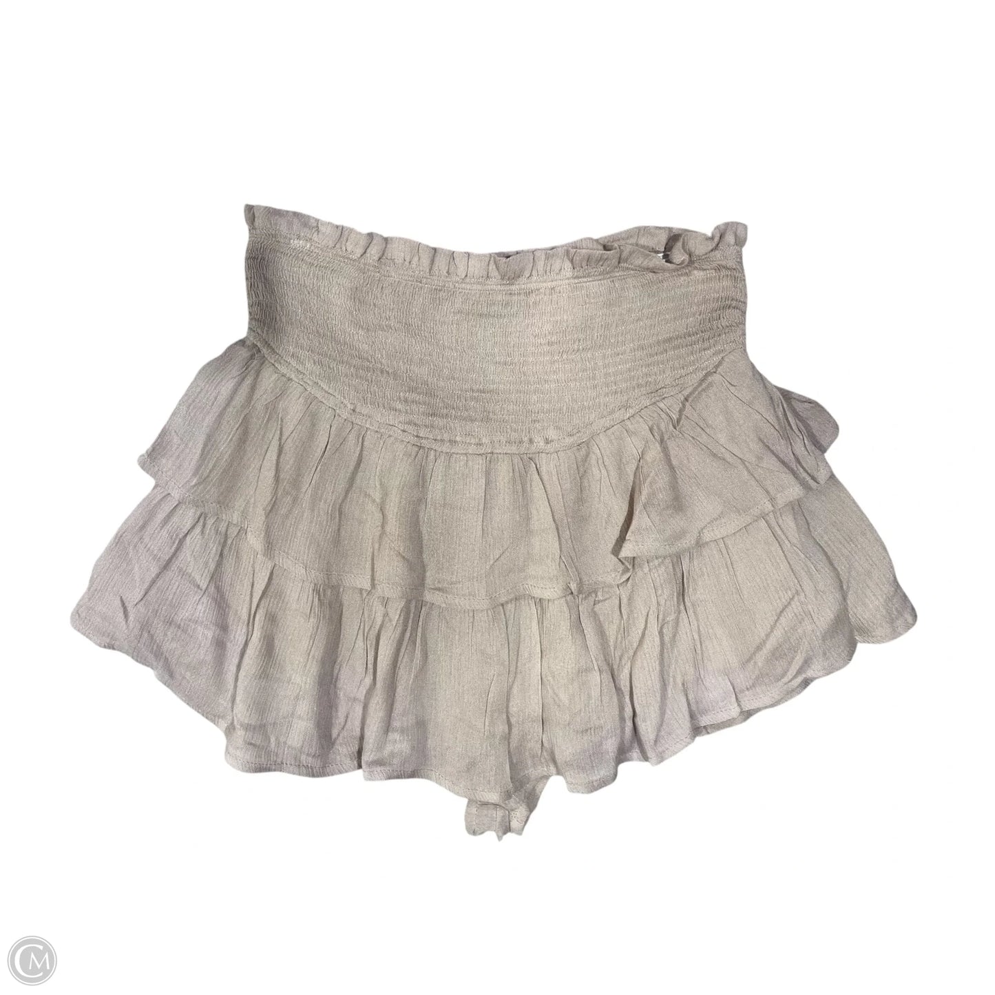 Shorts By Clothes Mentor In Tan, Size: M