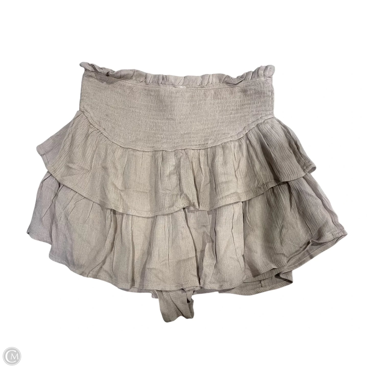 Shorts By Clothes Mentor In Tan, Size: M