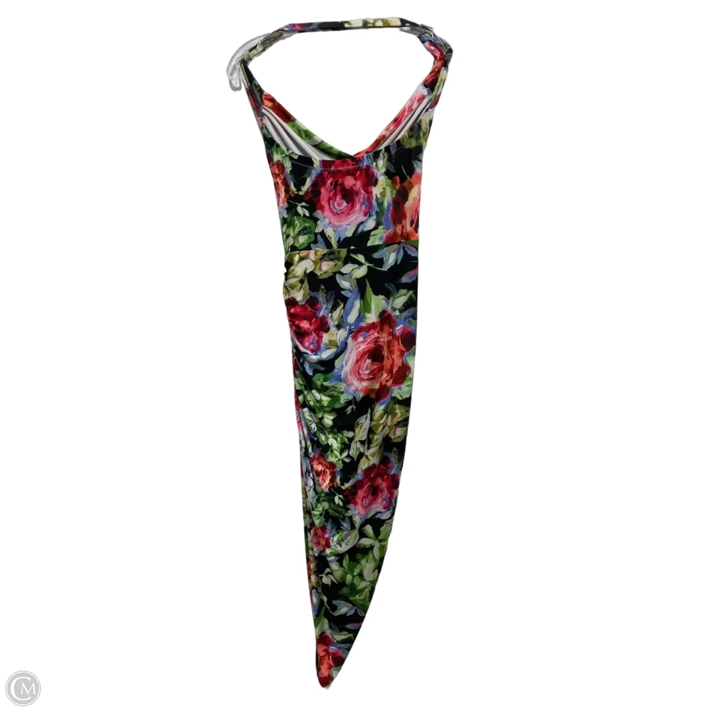 Dress Party Long By Norma Kamali In Floral Print, Size: Xs