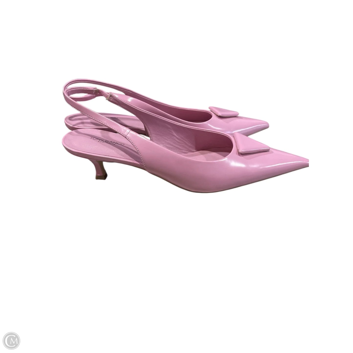 Shoes Heels Kitten By Clothes Mentor In Pink, Size: 10