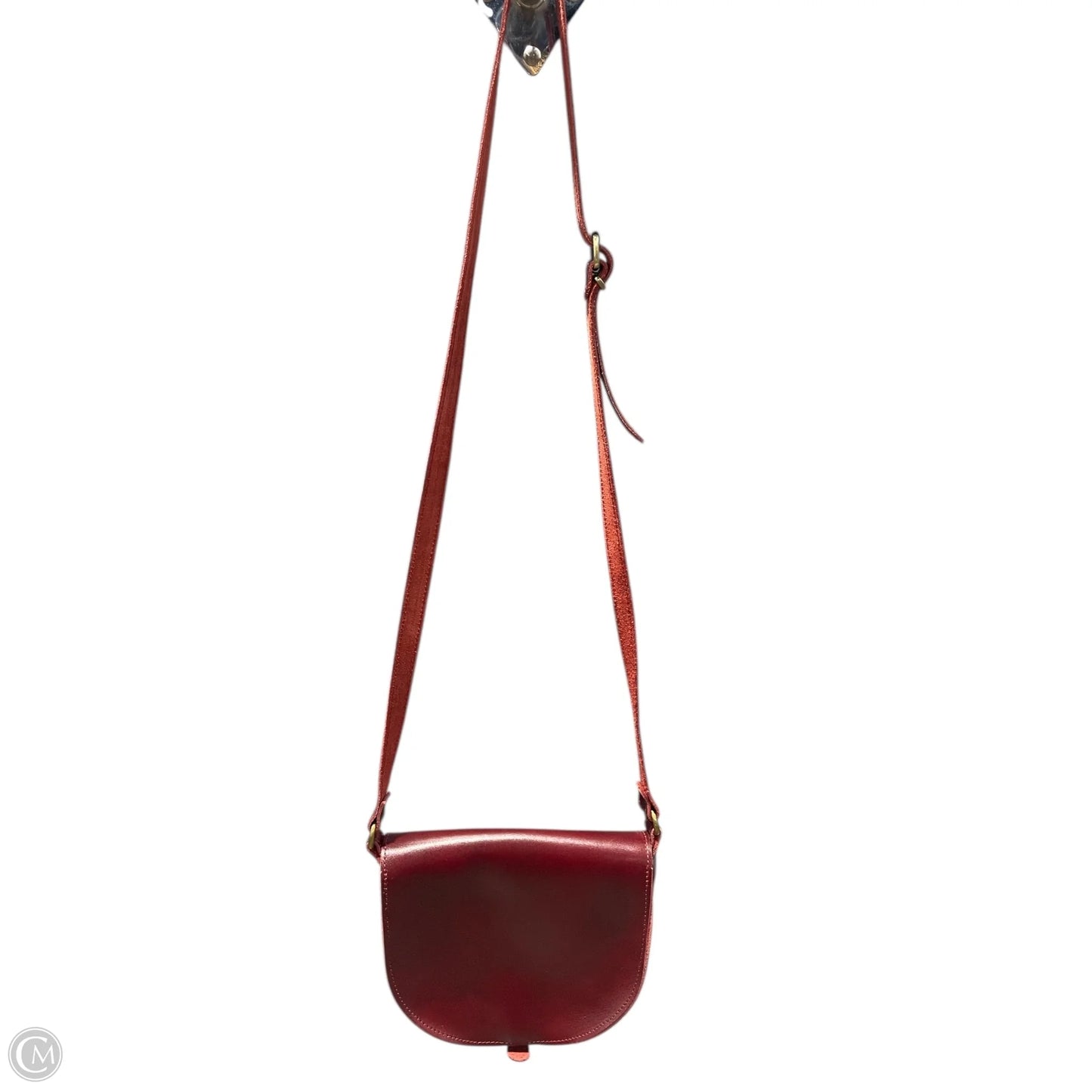 Crossbody Leather By Clothes Mentor, Size: Small