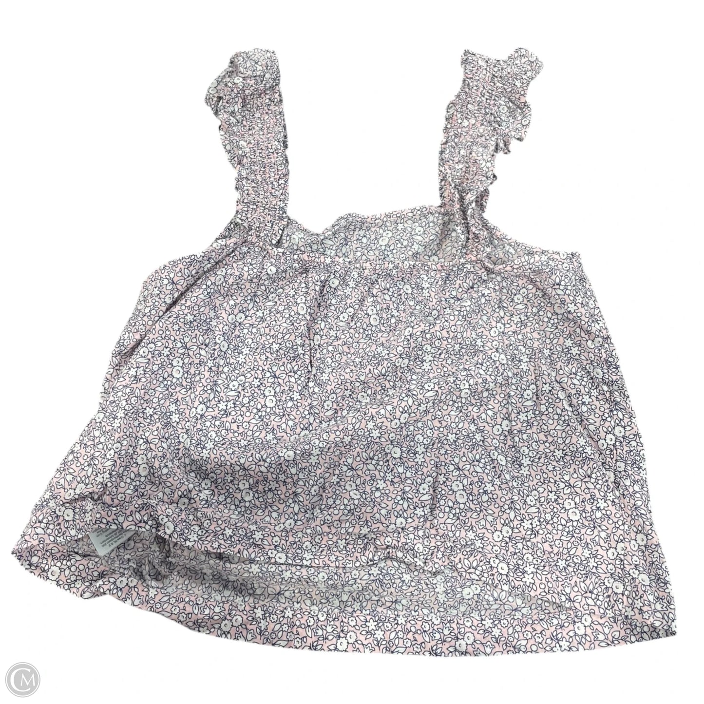 Blouse Sleeveless By J. Crew In Floral Print, Size: S
