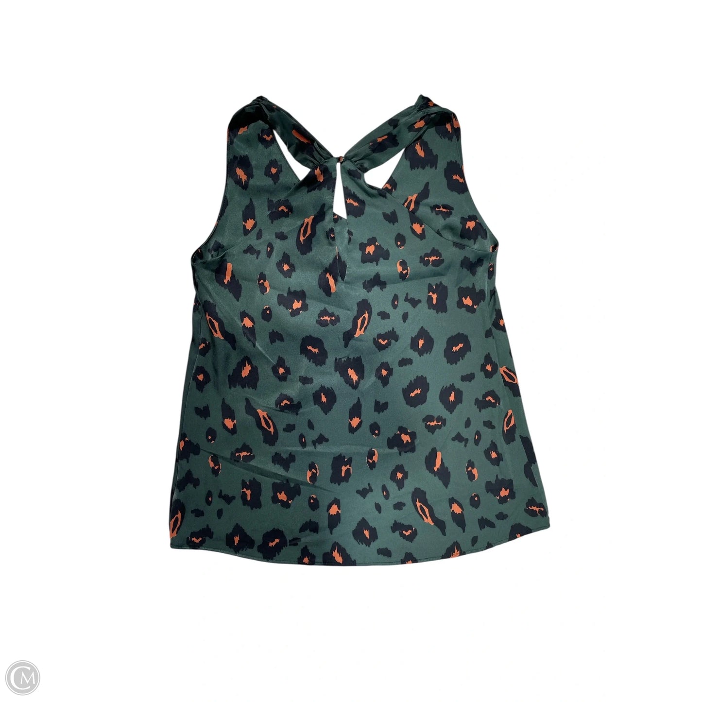 Blouse Sleeveless By Tyche In Animal Print, Size: M