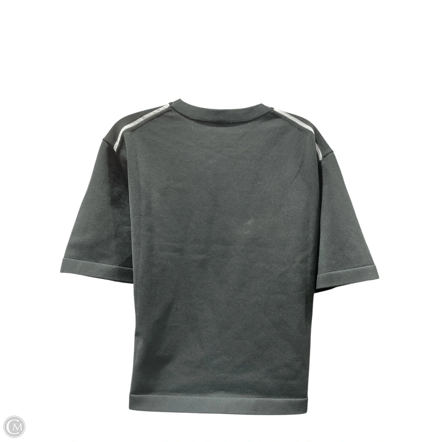 Athletic Top Short Sleeve By Lululemon In Black, Size: Xl