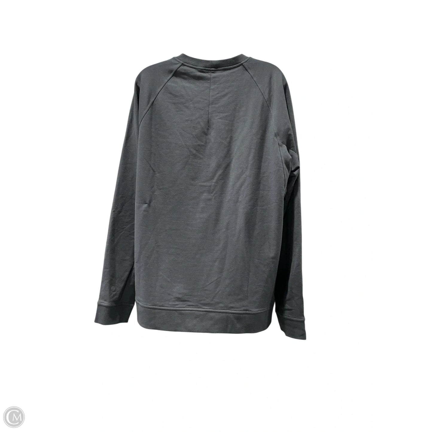 Athletic Sweatshirt Crewneck By Lululemon In Black, Size: L