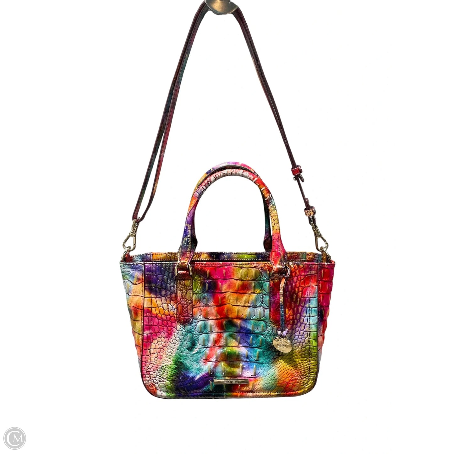Handbag Designer By Brahmin, Size: Small