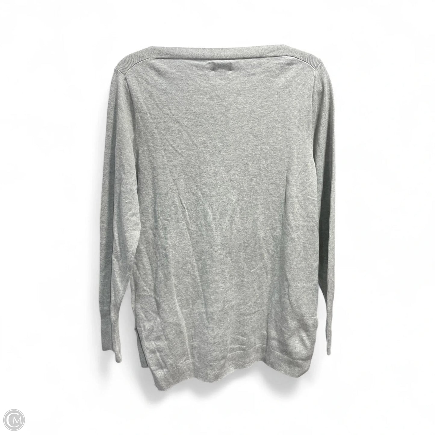 Tunic Long Sleeve By J. Crew In Grey, Size: M