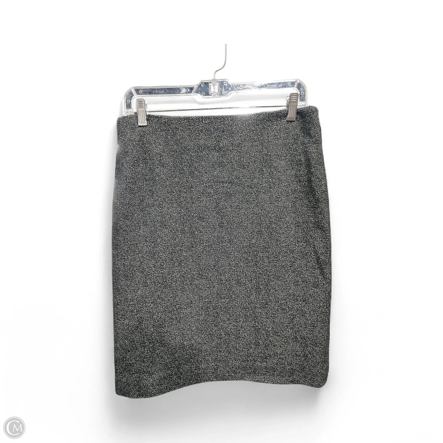 Skirt Designer By Diane Von Furstenberg In Black & Grey, Size: 8