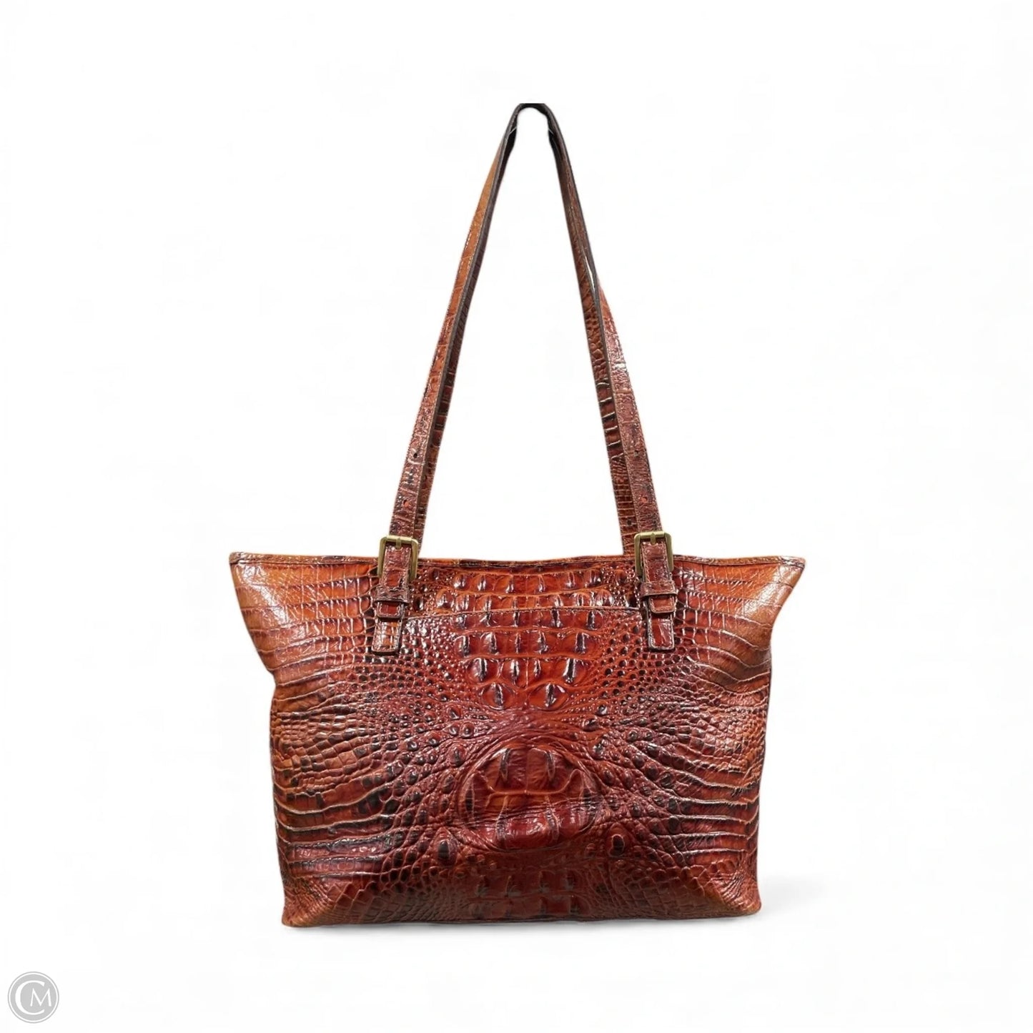 Handbag Designer By Brahmin, Size: Large