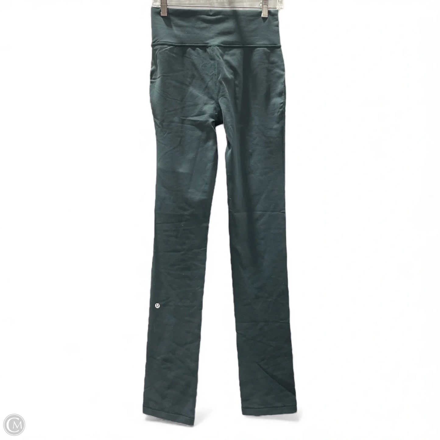 Athletic Leggings By Lululemon In Green, Size: 8