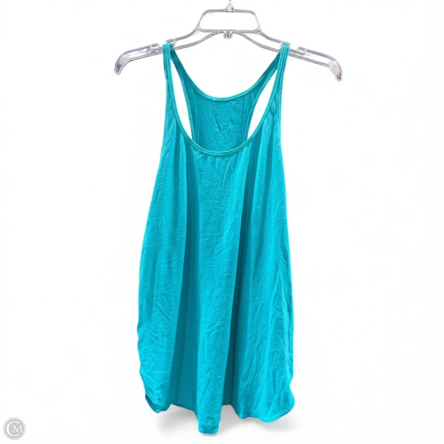 Athletic Tank Top By Lululemon In Striped Pattern, Size: L