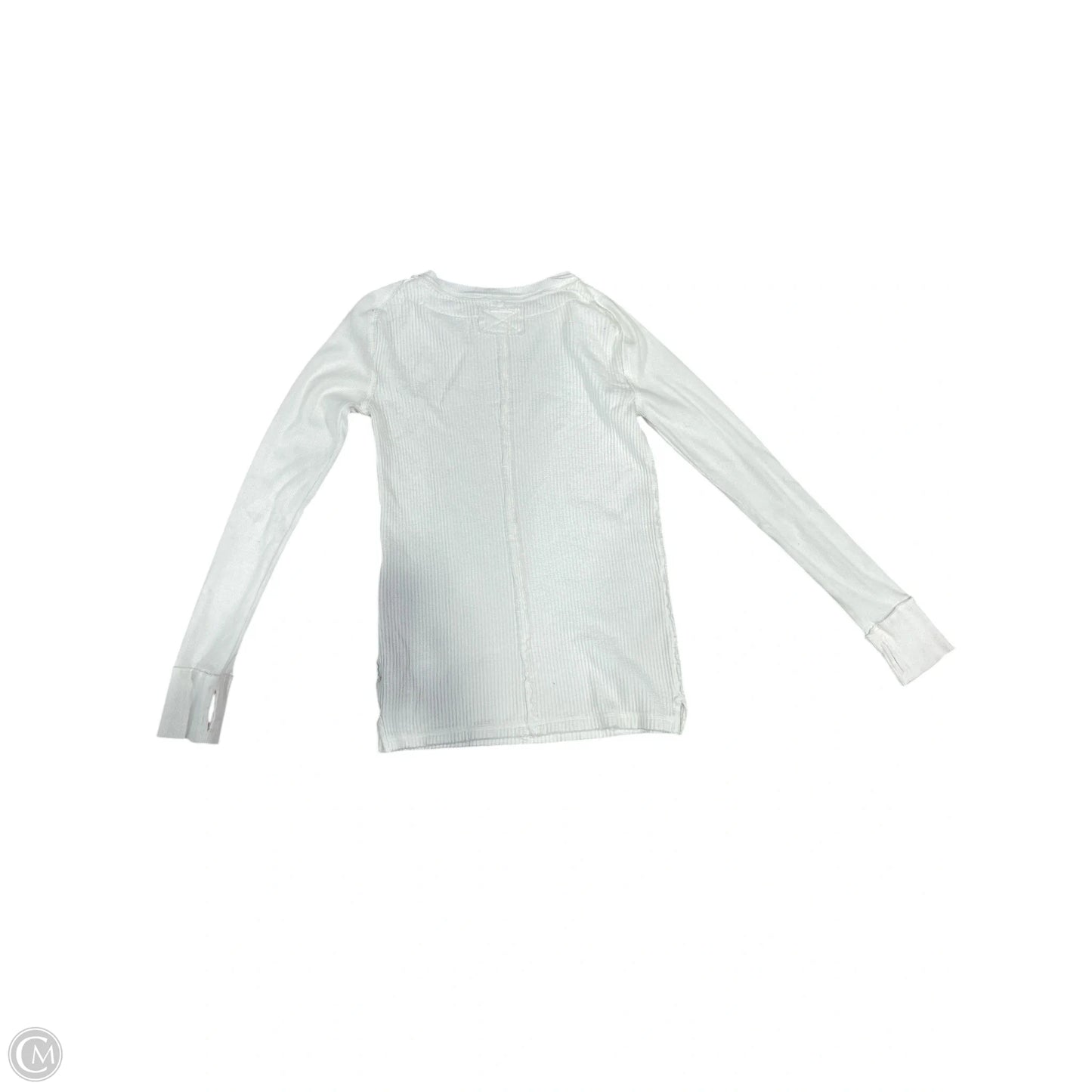 Top Long Sleeve By We The Free In White, Size: S