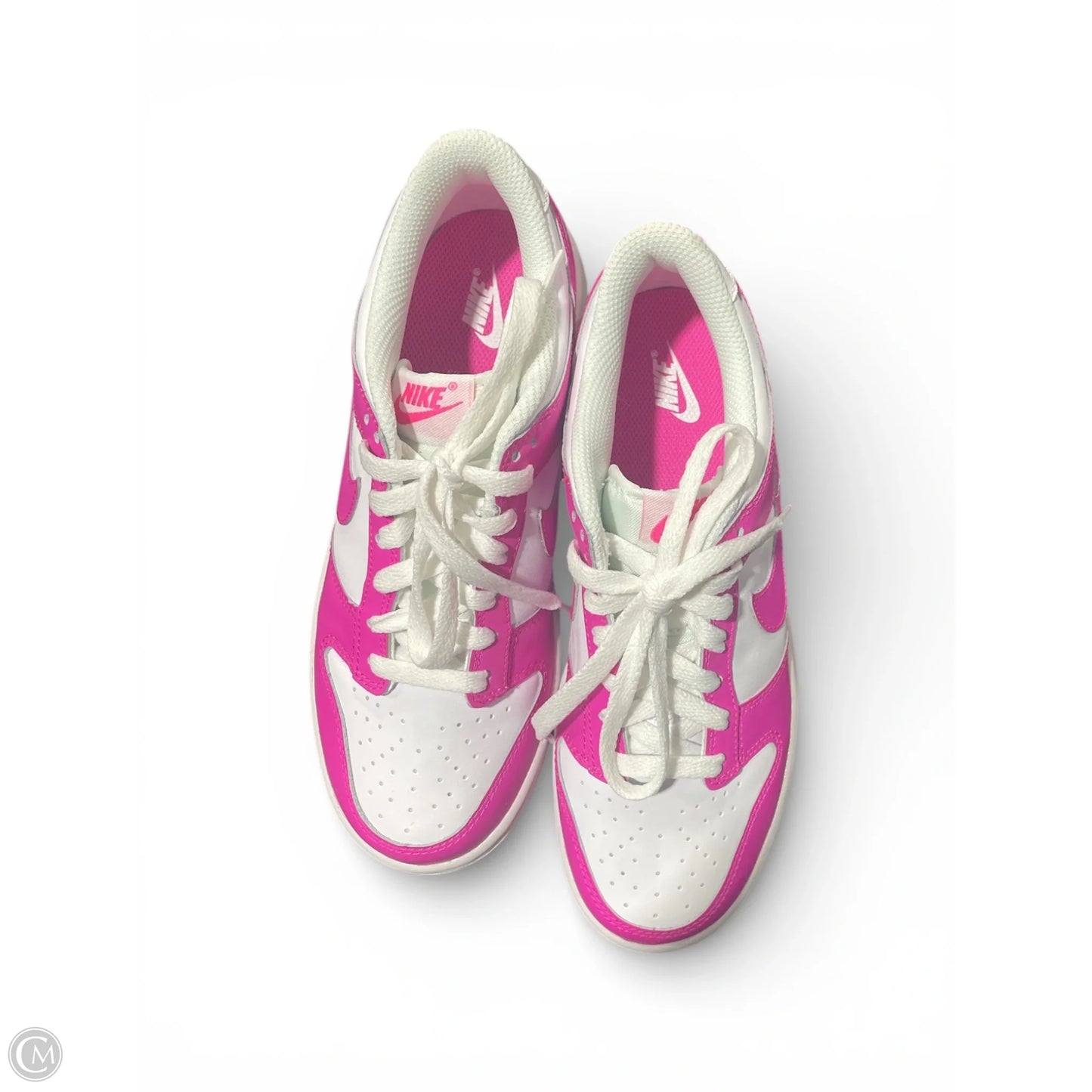 Shoes Sneakers By Nike In Pink & White, Size: 7