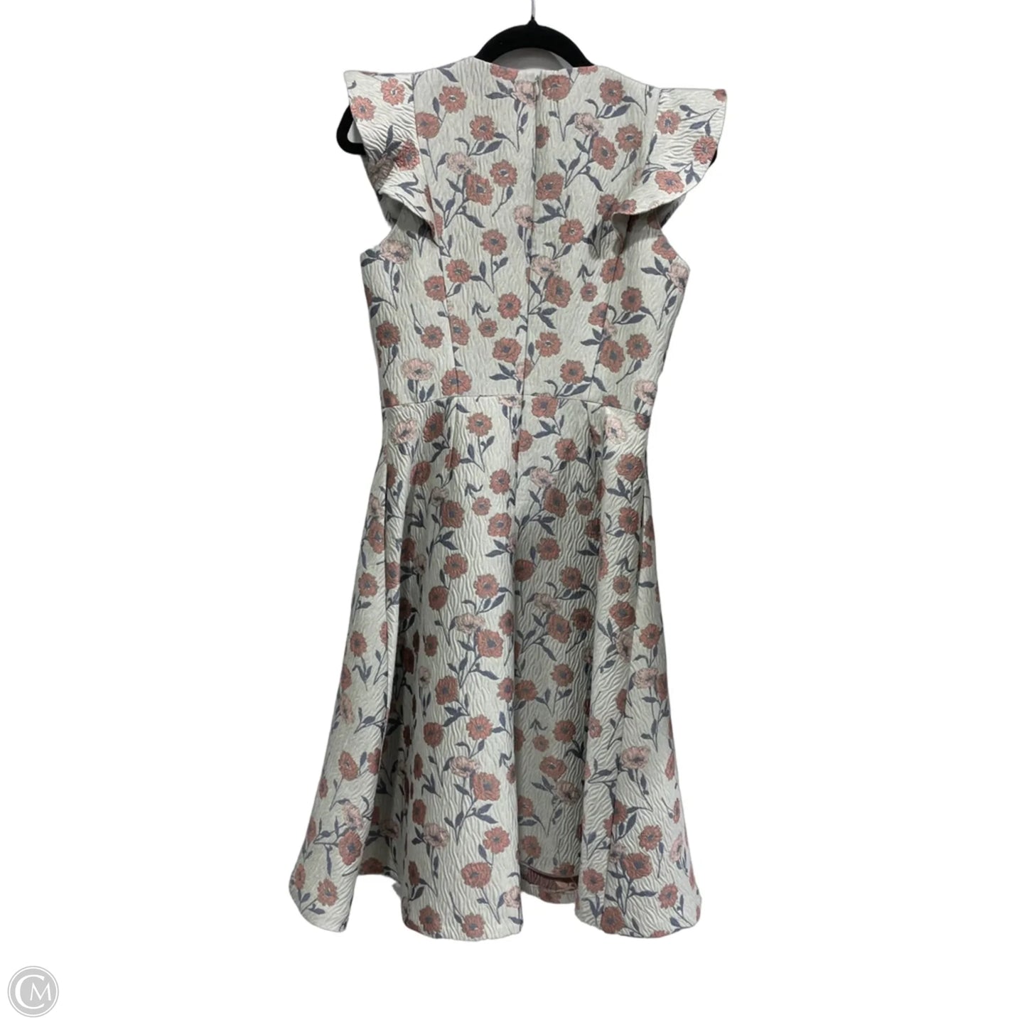 Dress Party Midi By Clothes Mentor In Floral Print, Size: Xs