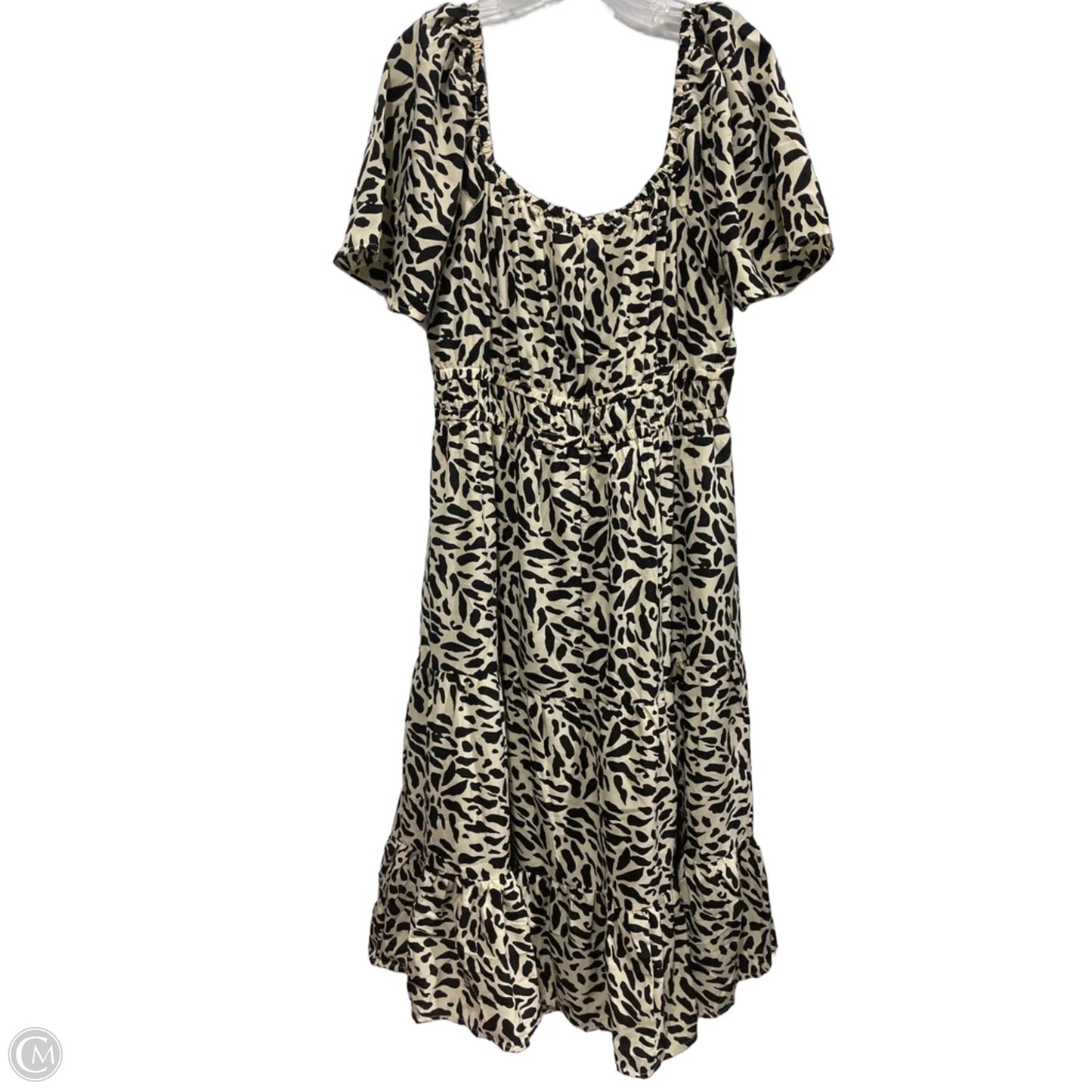 Dress Casual Midi By Blush In Animal Print, Size: 2x