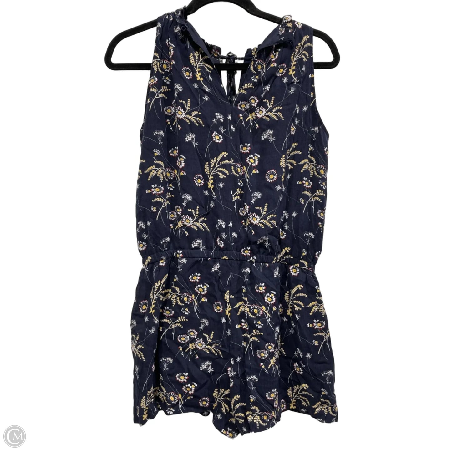 Romper By Loft In Floral Print, Size: Xsp