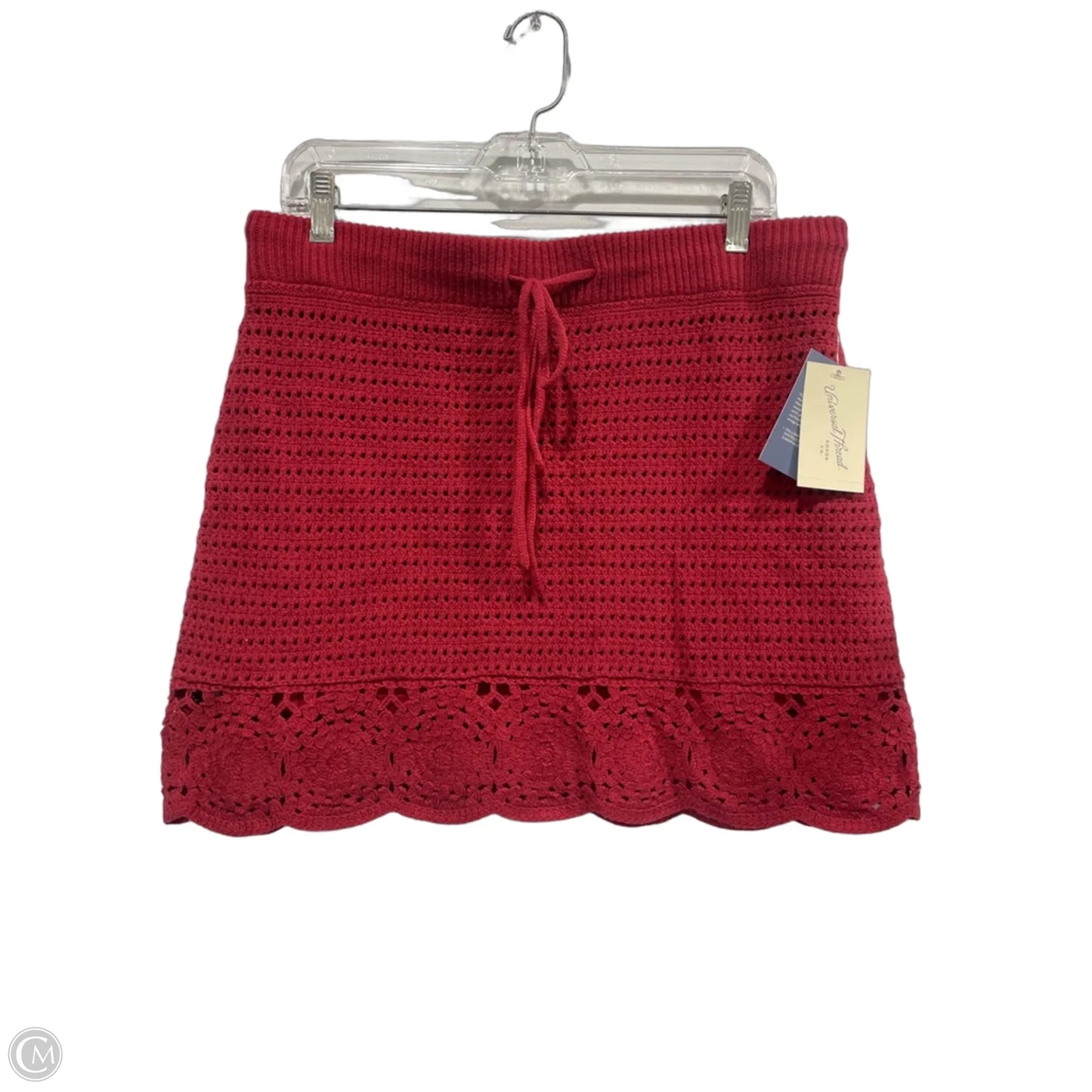 Skirt Set 2pc By Universal Thread In Red, Size: L