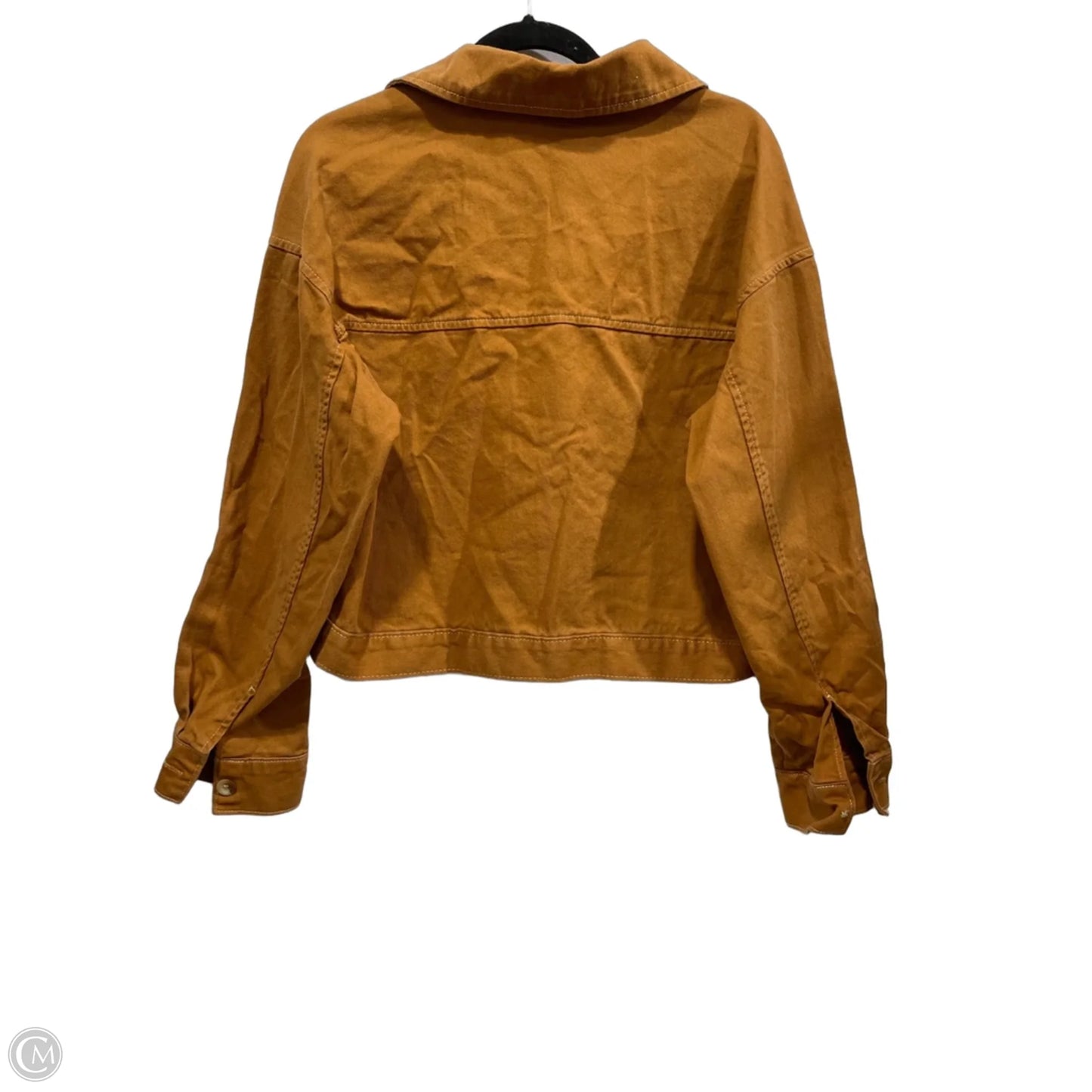 Jacket Denim By Old Navy In Brown Denim, Size: S