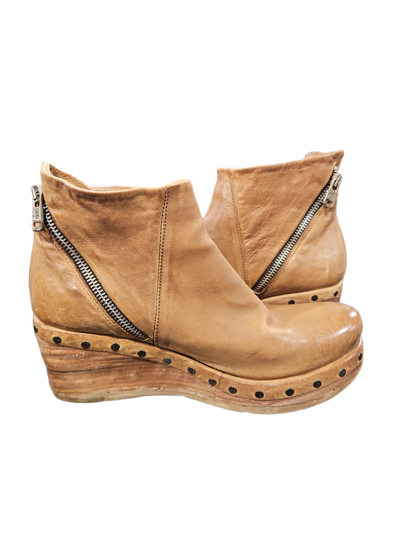 Boots Ankle Heels By Clothes Mentor Size: 10
