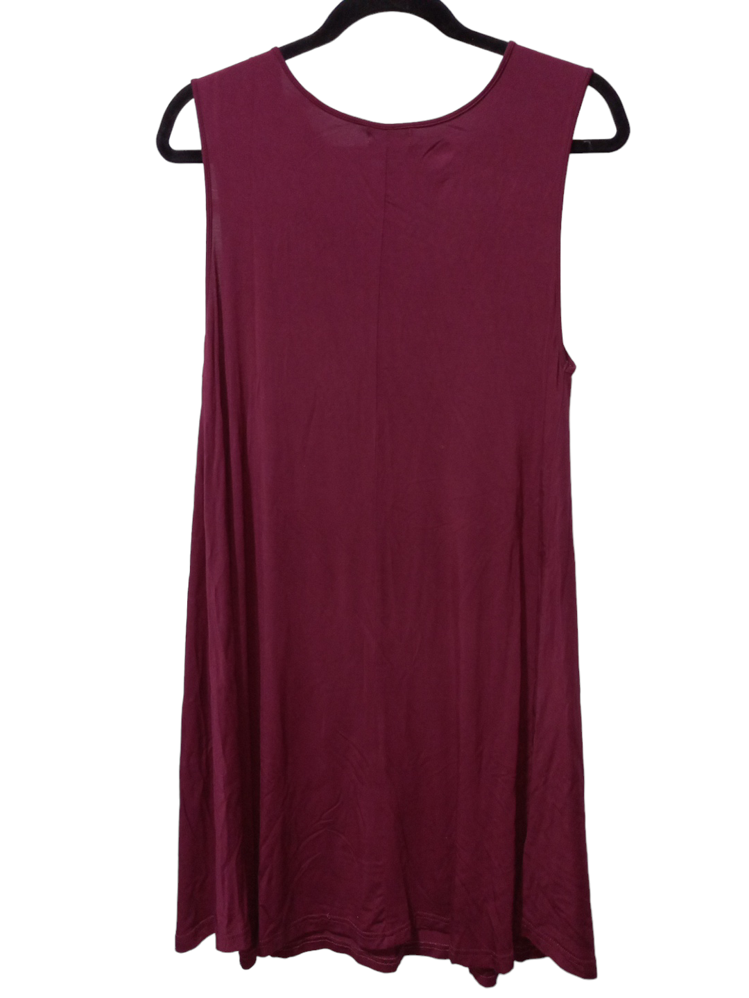 Purple Dress Casual Short Piko, Size M