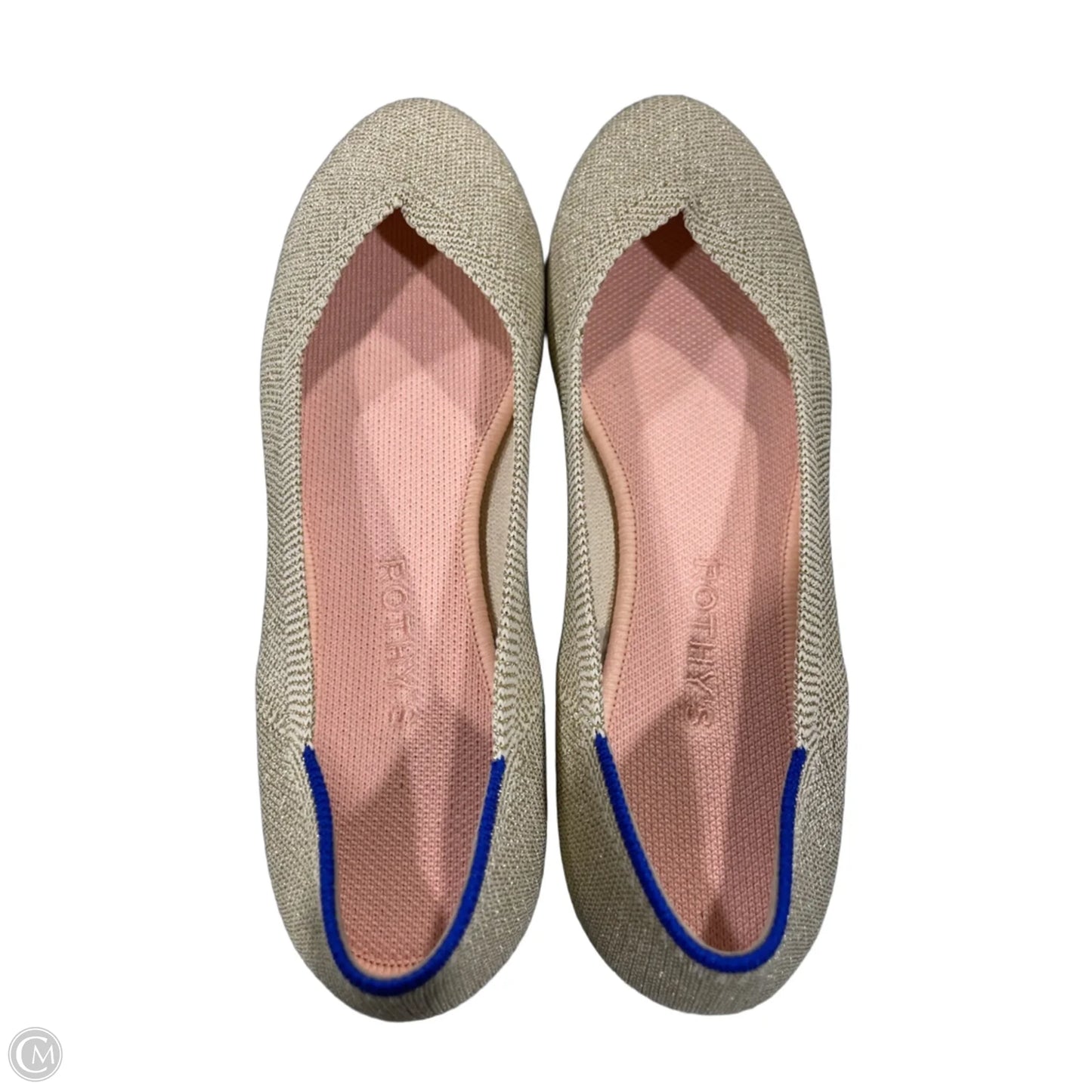 Sandals Flats By Rothys In Gold, Size: 8.5