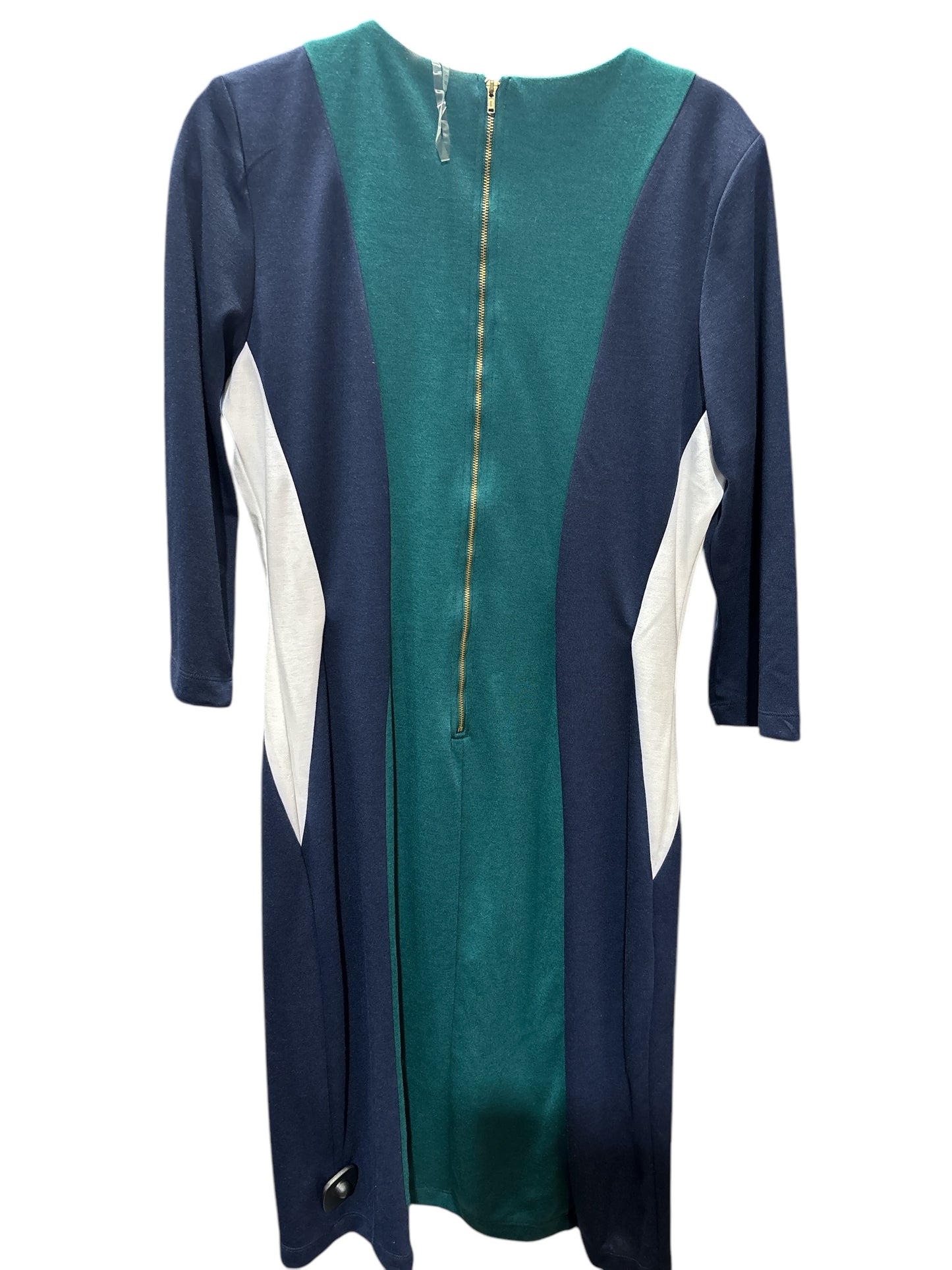 Dress Casual Midi By Shelby And Palmer In Multi-colored, Size: 16