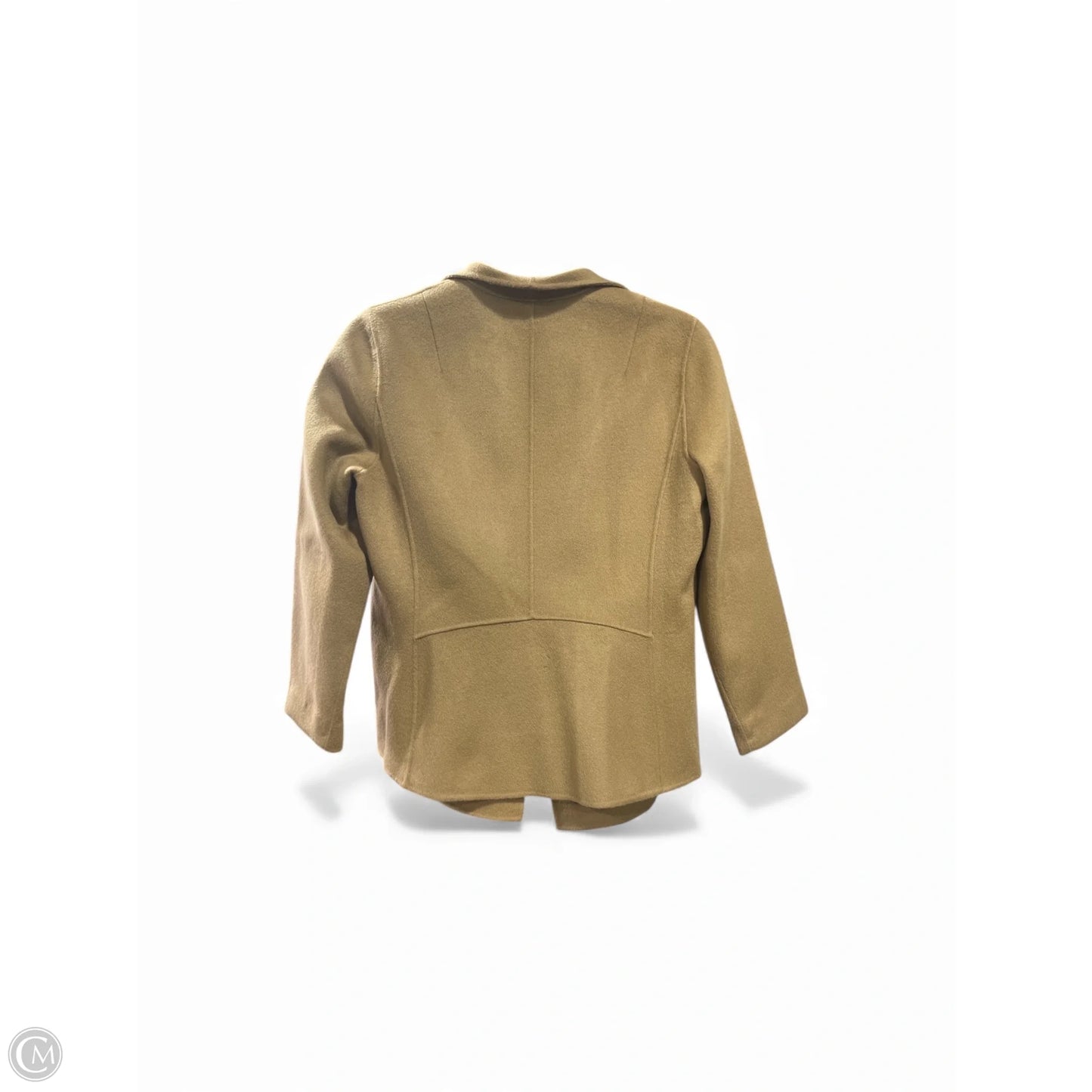 Coat Wool By Talbots In Brown, Size: Sp