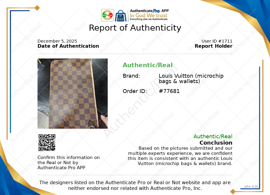 Wristlet Luxury Designer By Louis Vuitton, Size: Medium