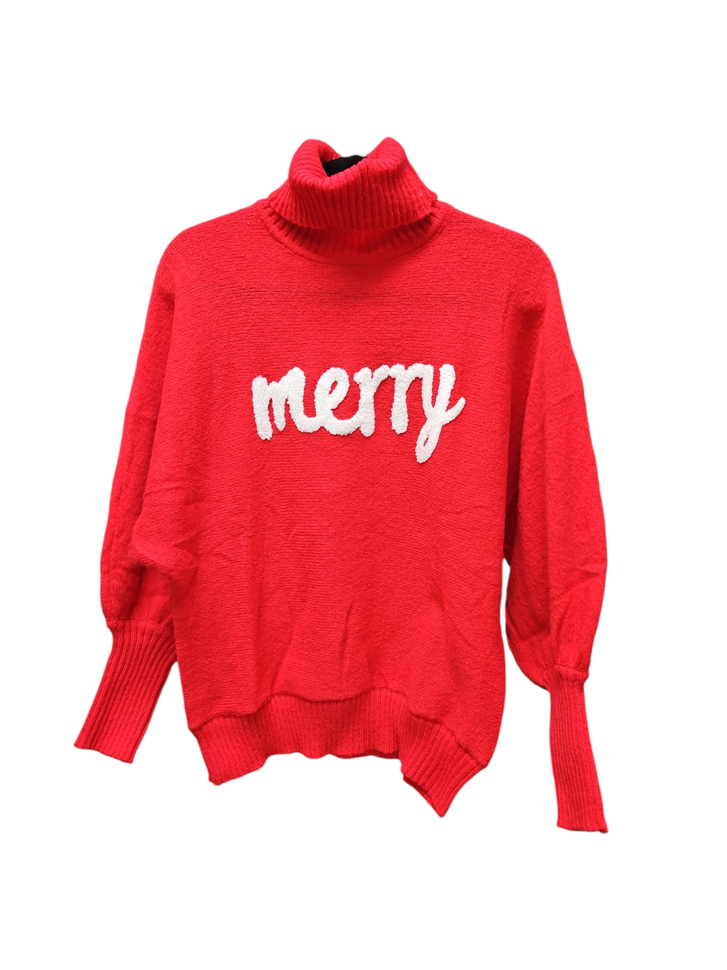 Sweater By Clothes Mentor In Red, Size: M