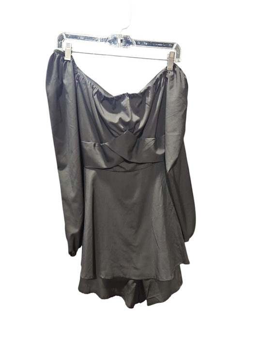 Romper By Clothes Mentor In Black, Size: L