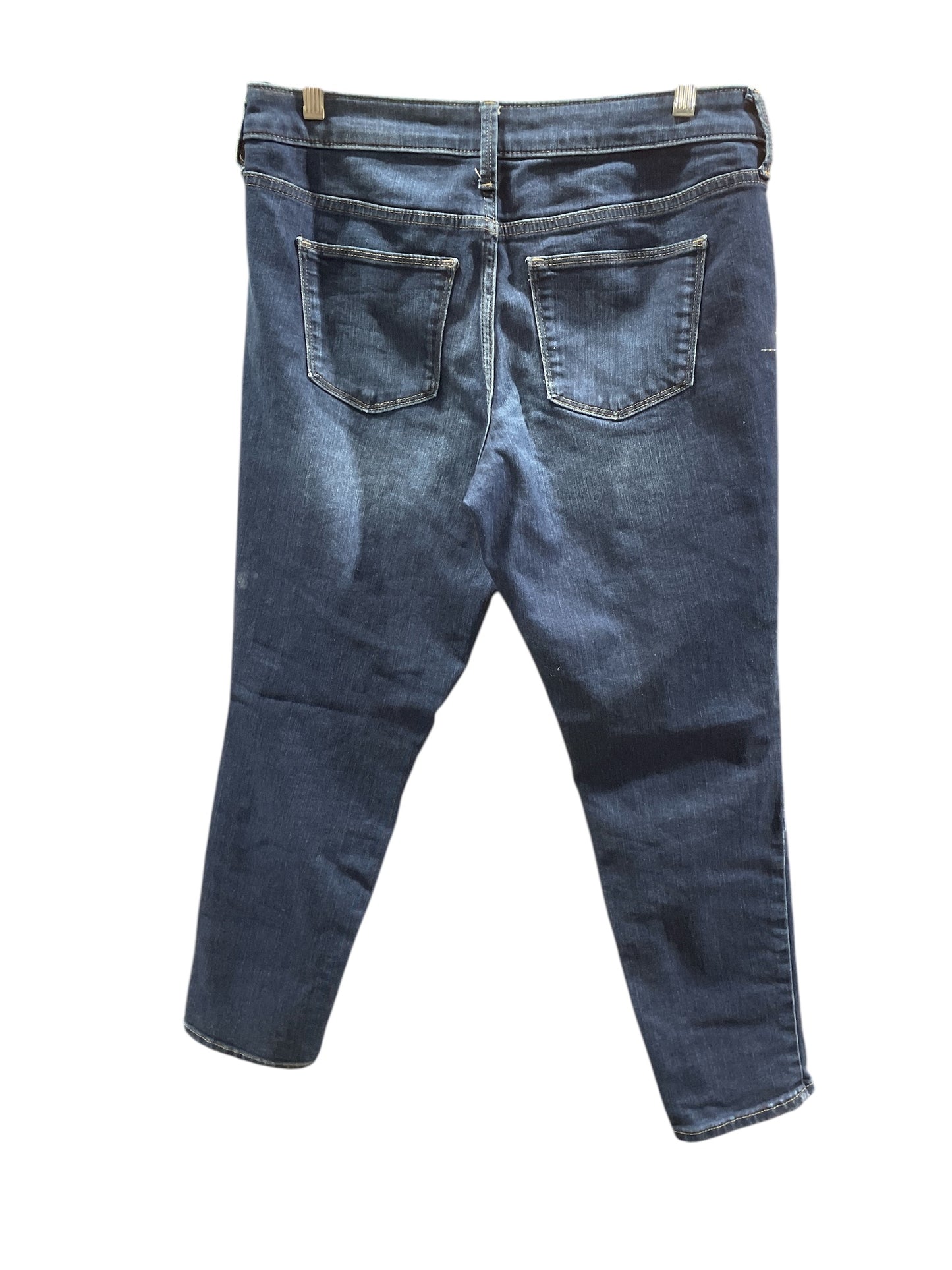 Jeans Skinny By Universal Thread In Blue Denim, Size: 6