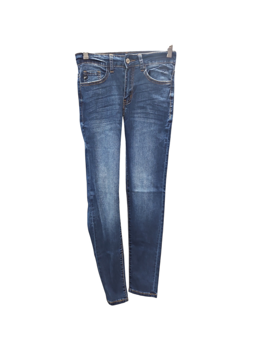 Jeans Skinny By Kancan In Blue Denim