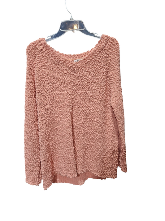 Sweater By Clothes Mentor In Pink, Size: S