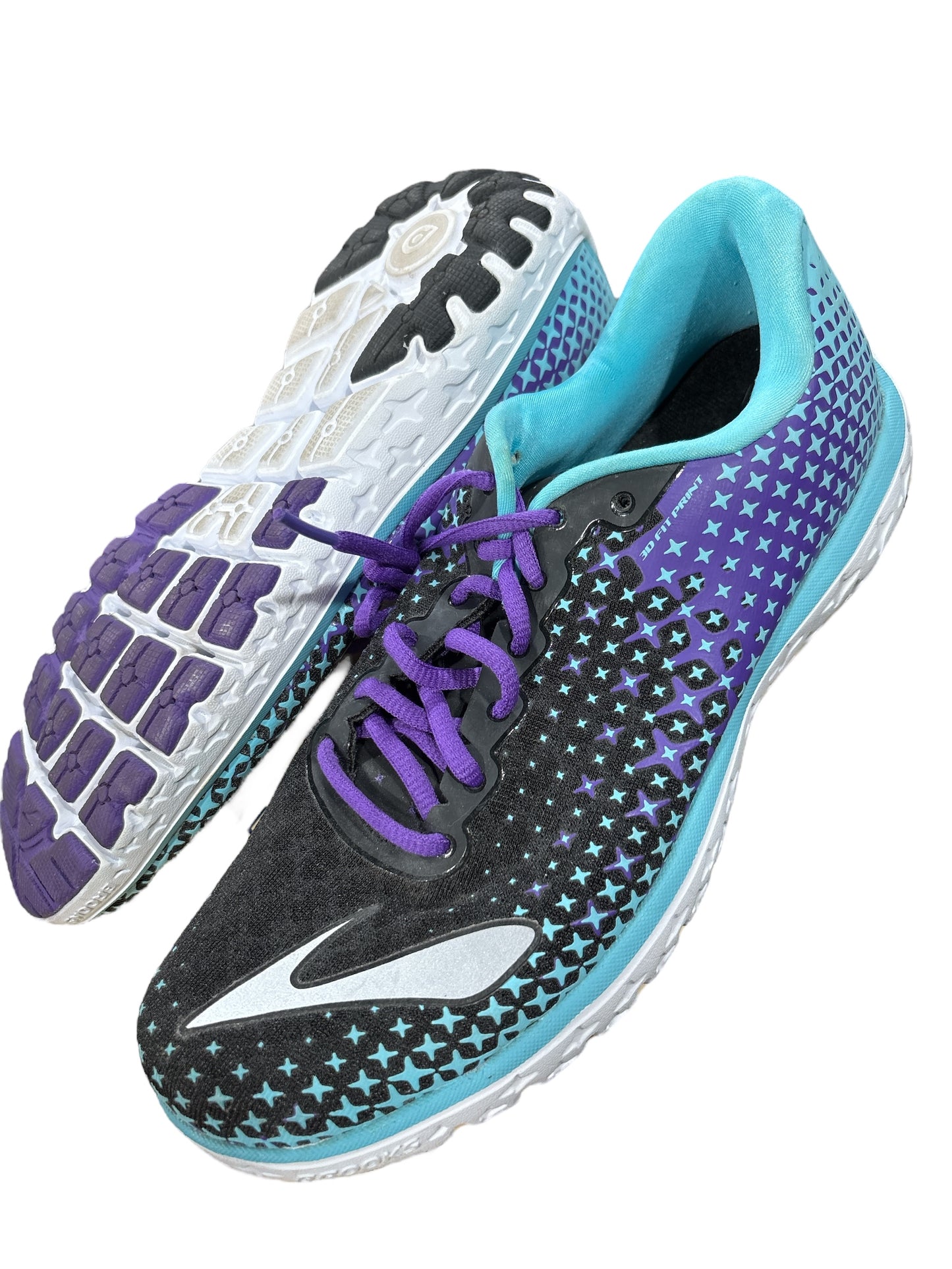 Shoes Athletic By Brooks In Multi-colored, Size: 10.5