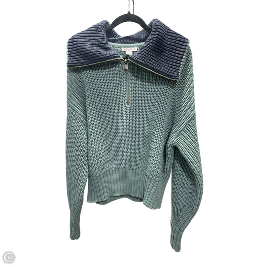 Sweater By Athleta In Blue & Green, Size: Xl
